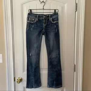 Miss Me Mid Rise Slim Boot Bootcut Jeans